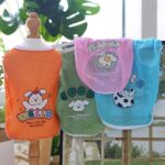 Spring And Summer Grid Pet Cute Cartoon Printed Vest - Image 3