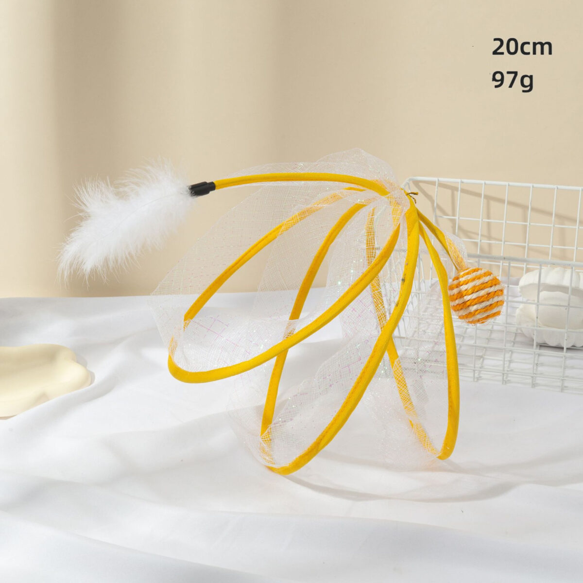 Cat Tunnel Feather Mouse Transformational Durability - Image 3