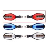 Motorcycle Modified Two-color Light Guide 30LED Steering Indicator Signal - Image 5