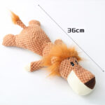 Plush Cartoon Puppy Dog Toy Pet Dog Chew Squeak Toys For Small Dogs Teeth Grinding Pet Products Dog Accessories - Image 7