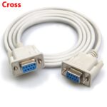 Female To Female Serial Port Line Cross RS232 Serial Port Line - Image 5