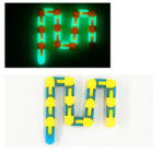 Luminous 24 Sections Decompression Bicycle Chain Track Variety Folding 36 Sections And 48 Sections Chain - Image 5
