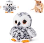 Interactive Cat Plush Toys For Indoor Cats Automatic Flapping Bird Cat Toy USB Rechargeable Electronic Pet Enrichment Toys - Image 10