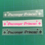 Passenger Princess Special Car Stickers Decorative Reflective - Image 4