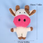 Cute Animal Shape Plush Toys For Small Large Dogs Puppy Squeaky Toy Bite Resistant Dog Chew Toys Dog Accessories Pet Supplies - Image 5