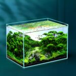 Super White Glass Fish Tank Household Desk - Image 4