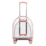 Fashion Creative Pet Trolley Bag Panoramic Transparent Dog Luggage - Image 5