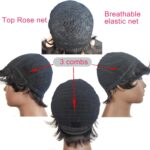 Deep Curly Fringe Human Hair Wigs With Bangs - Image 2