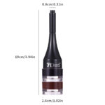 Multifunctional Waterproof Smooth Not Smudge Eyeliner Eyebrow Pencil - Image 3
