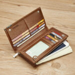 Cash Bag Cowhide Wallet Large Capacity - Image 2