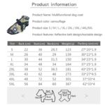 Winter Warm Camouflage Big Dog Shell Jacket Waterproof Reflective Cotton-padded Coat - Image 3