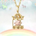 Gold Carousel Dream Pendant Everything With Collars