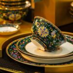 Household Style Enamel Bone China Tableware Set - Image 3