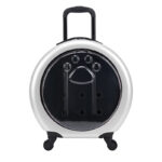 Pet Trolley Bag Transparent Reinforced Portable PC Cat Bag Dog Out - Image 8