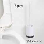 Non-stick Hair Soft Plastic Brush Head Toilet - Image 10