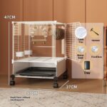 Large Household Luxury New Villa Bird Cage - Image 6