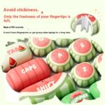 Watermelon Theme Five-sided Sublimation MOG Height PBT Small Steamed Bun Key Cap Mushroom Type - Image 4