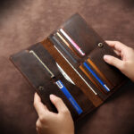 Horse Long Wallet Genuine Leather Hand-held Men's Card Holder - Image 4