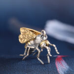 Personality Thai Silver Unisex Bee Pendant - Image 3