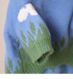 Warm Clouds Crew Neck Pullover Sweater - Image 2