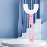 Children's U-shaped Food Grade Soft Rubber Toothbrush - Image 3