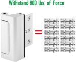 Child Safety Door Reinforced Lock With 3 Inches Stop Aluminum Alloy Hinge Upgrade Night Lock - Image 2