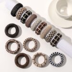 Towel Coarse Rubber Strap Simple Hair Ring - Image 2