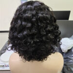 Human Hair Full Mechanism Bob Headgear - Image 3