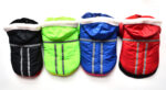 Pet Hooded T-shaped Reflective Silk Cotton-padded Jacket - Image 4