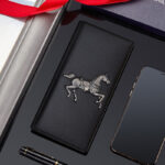 Men's Emperor Paul Long Leather Wallet  Gift Box Packaging - Image 9