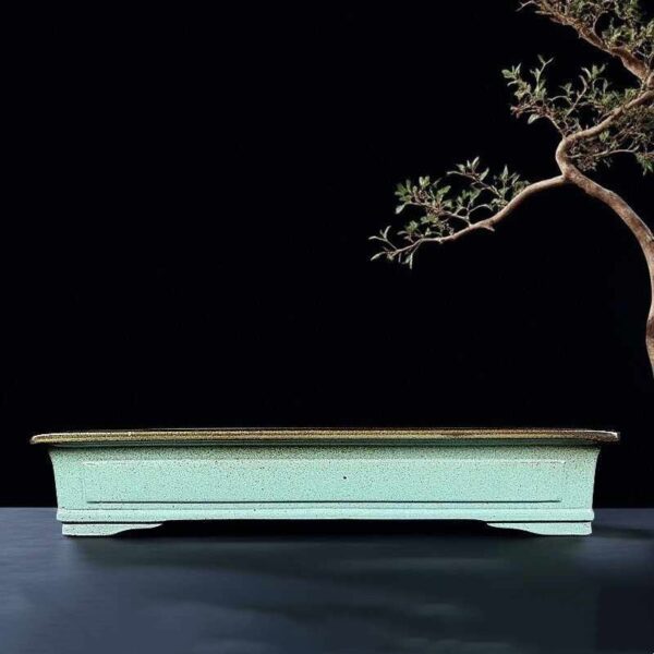 Handmade Retro Purple Sand Glaze Bonsai Flower Pot
