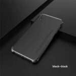 Metal frosted mobile phone case