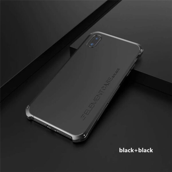 Metal frosted mobile phone case