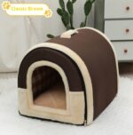Portable Handle Pet Bed Small And Medium Sized Kennel Warm Cattery - Image 10