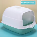 Litter Box Fully Enclosed Cat Toilet - Image 7