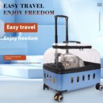 Cat Trolley Out Cat Bag Dog Portable Consignment Flight Case