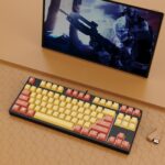 87 Key Wired Game Hot Plug Two Colors Mechanical Keyboard - Image 7