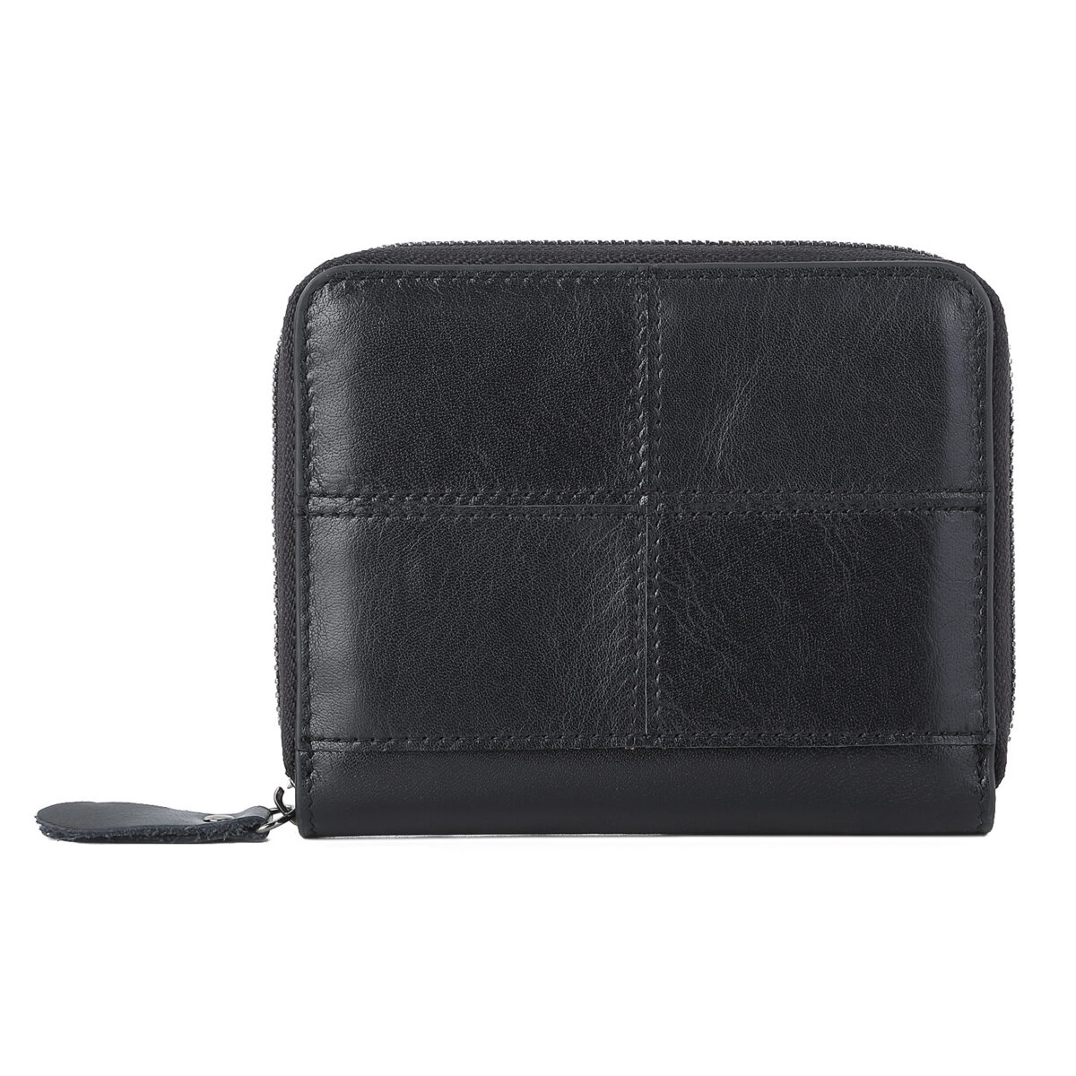 Fashion First Layer Cowhide Wallet Multifunctional Leather Passport Bag - Image 2