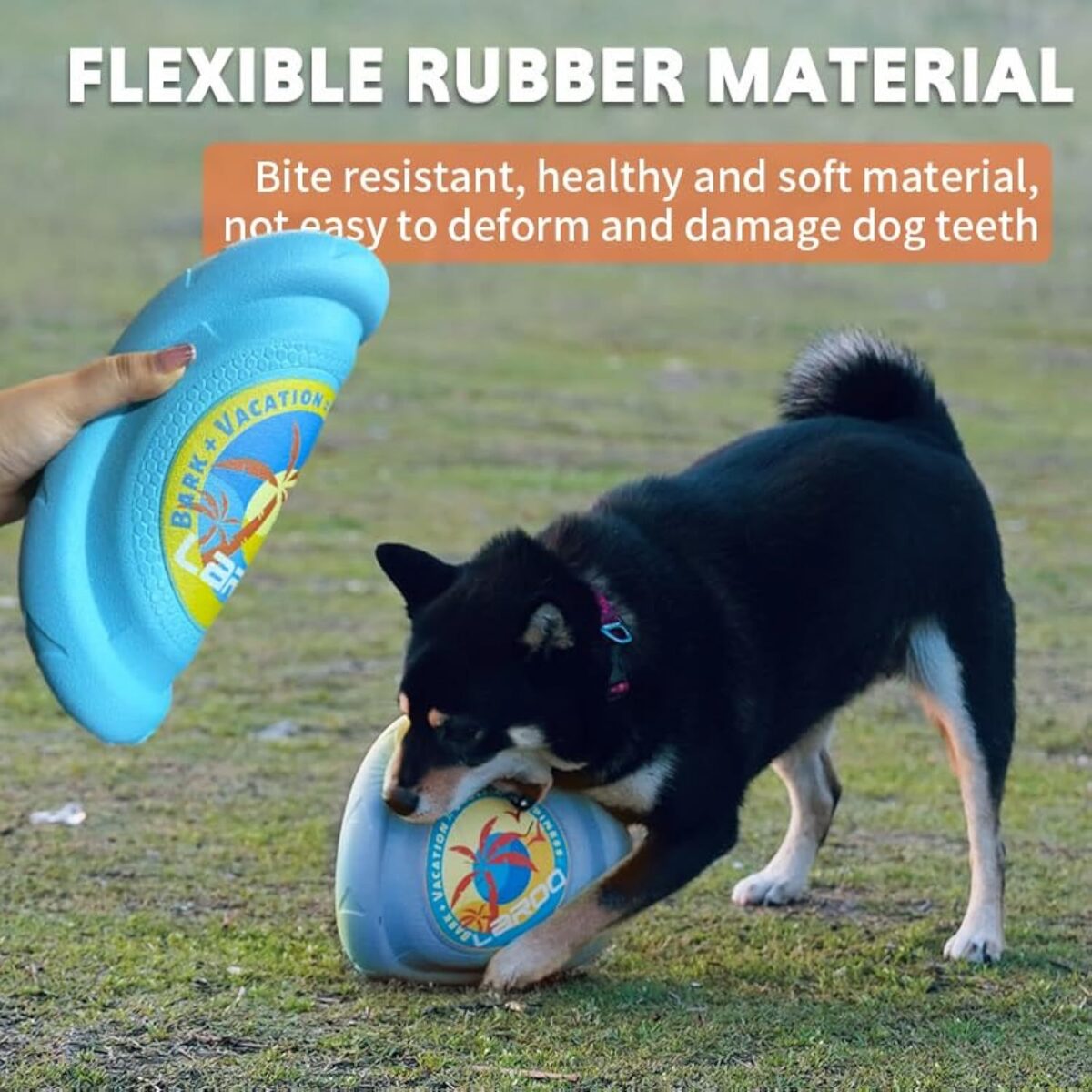 Dog Flying Disc Dog Flying Disc Durable And Interactive Flying Disc For Medium And Large Dogs  Perfect For Summer Parties And Outdoor Playtime - Image 8