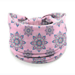 Hair Band Datura Flowers Headband Elastic And Sweat-absorbing Women's Wide Edge Hair Accessories - Image 5