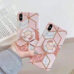 Galvanized marble mobile phone case - Image 3