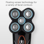USB5 head blade floating electric shaver - Image 3