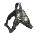 Pet Saddle Chest Strap Camouflage Outdoor Traction Dog Vest - Image 7