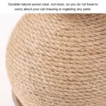 Simple Small Wooden Vertical Scratching Post - Image 5