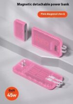 Charge Bank Transparent Magnetic Suction Separation Type 45W Quick Charge Comes With Wire Plug - Image 8