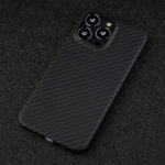 Real Carbon Kevlar Fiber Protective Mobile Phone Case