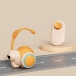 Cat Toy Cat Toy Inflated Ego Cat Teaser Stick Intelligent Cat Teaser Toy Electric Sports Car Lazy Cat Teaser Stick Feathers - Image 7