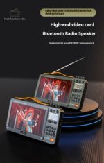 Home Elderly Radio Full Band Bluetooth Speaker HD Video Player - Image 8