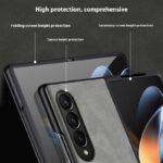Applicable To Z Flip6 Phone Case Foldable Screen Sheepskin Pattern - Image 4