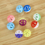 Pet Cat Toy Hollow Out Plastic Bell Interactive Sounding Supplies - Image 4